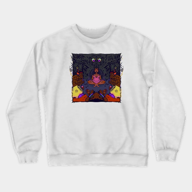 Under Control Crewneck Sweatshirt by snowpiart